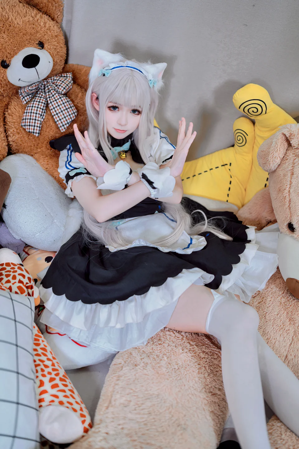 「茶教授」猫耳女仆 [18P] icoser.la (003).webp